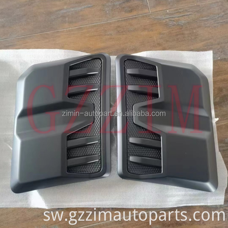 Car Accessories Black Stainless Aluminium Alloy Hood Used For Ranger  T9 2022 Upgrade To Raptor Style
